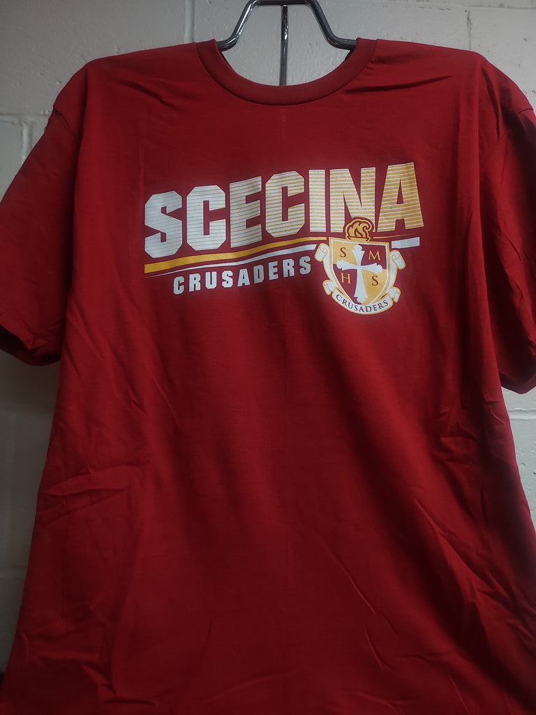 Short sleeve T-shirt - Scecina Crusaders