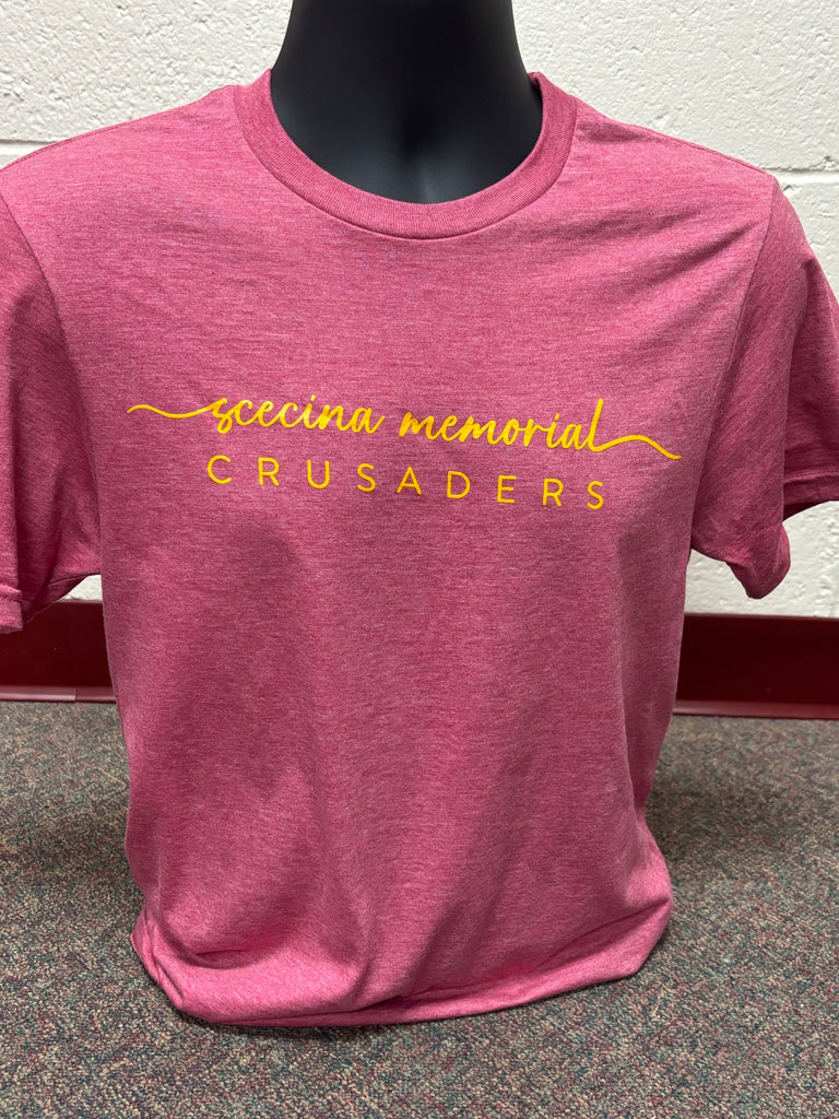 T-shirt Short Sleeve Crusader Script