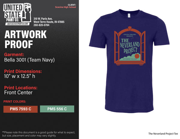 The Neverland Project T-Shirt