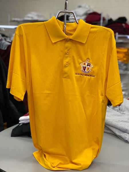 Men's Sport-Tek Polo's--2 tone color sold as primary color on shirt